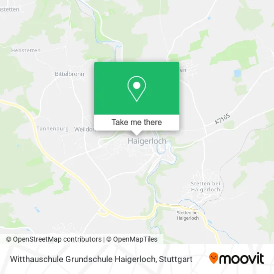 Карта Witthauschule Grundschule Haigerloch