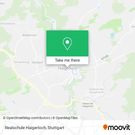 Карта Realschule Haigerloch