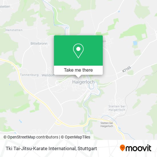 Карта Tki Tai-Jitsu-Karate International