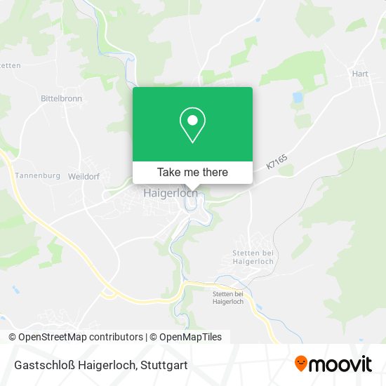Карта Gastschloß Haigerloch