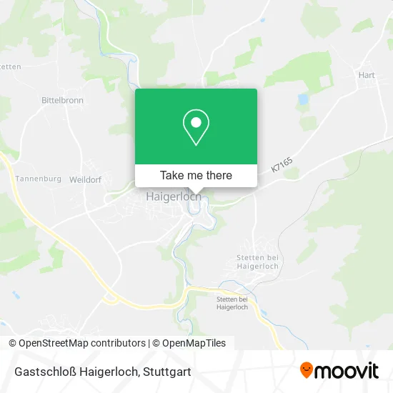Карта Gastschloß Haigerloch