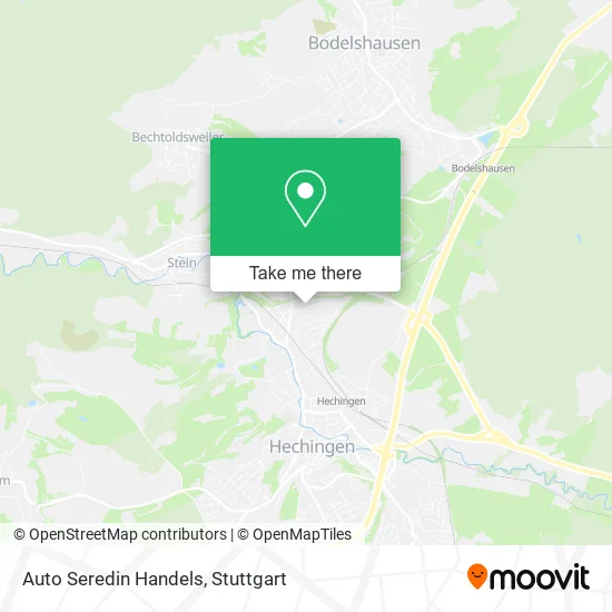 Карта Auto Seredin Handels
