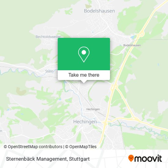 Sternenbäck Management map
