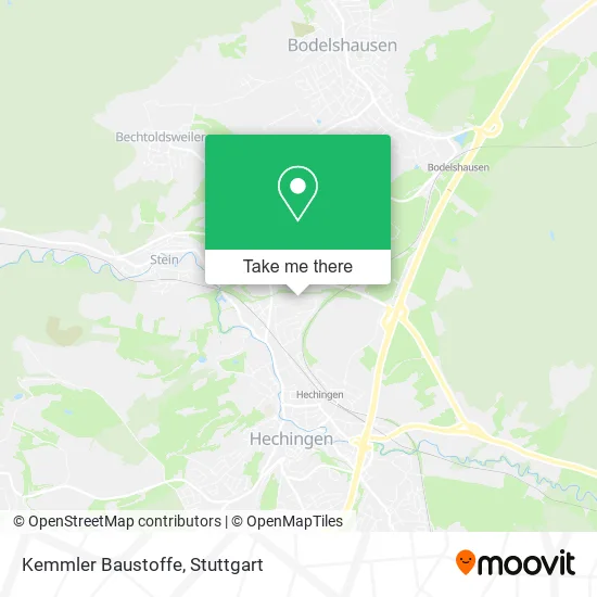 Карта Kemmler Baustoffe