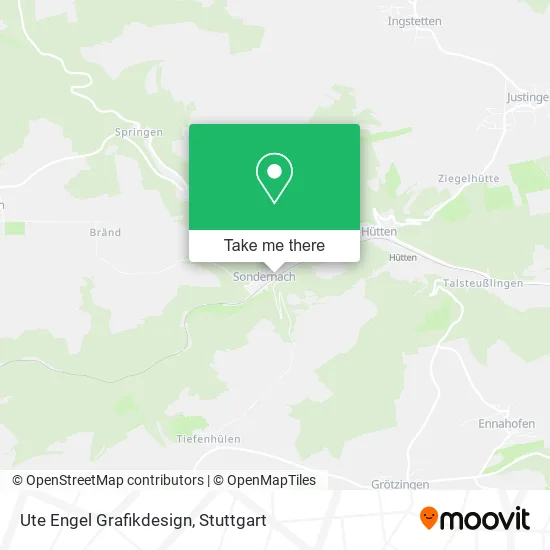 Ute Engel Grafikdesign map