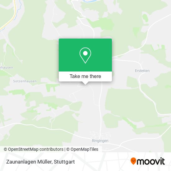 Карта Zaunanlagen Müller