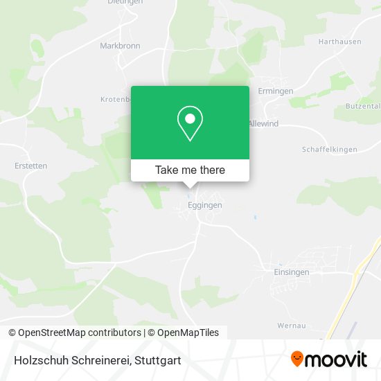 Holzschuh Schreinerei map