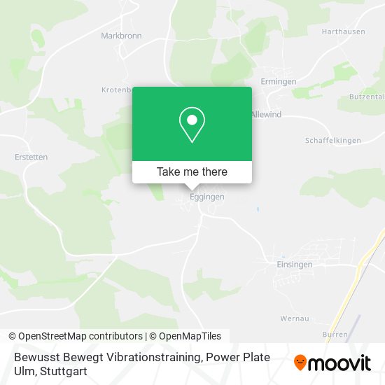 Bewusst Bewegt Vibrationstraining, Power Plate Ulm map