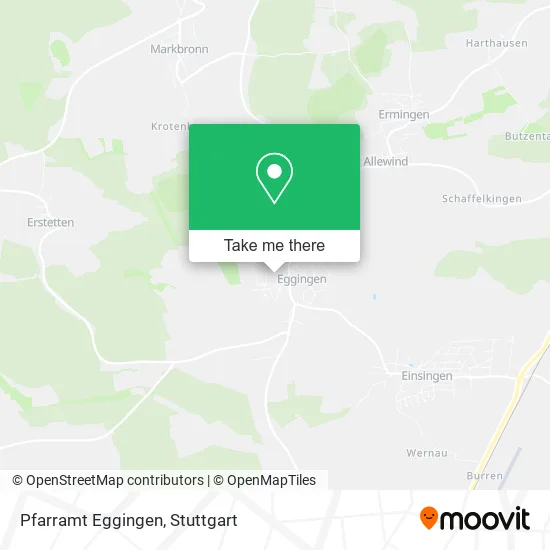 Карта Pfarramt Eggingen