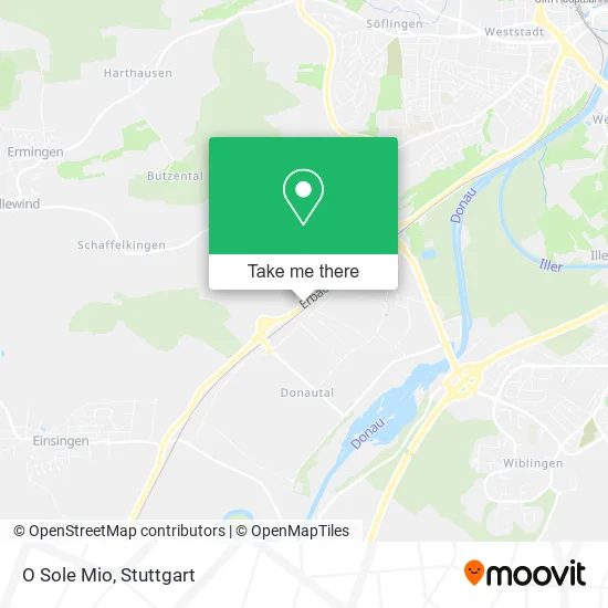 Карта O Sole Mio