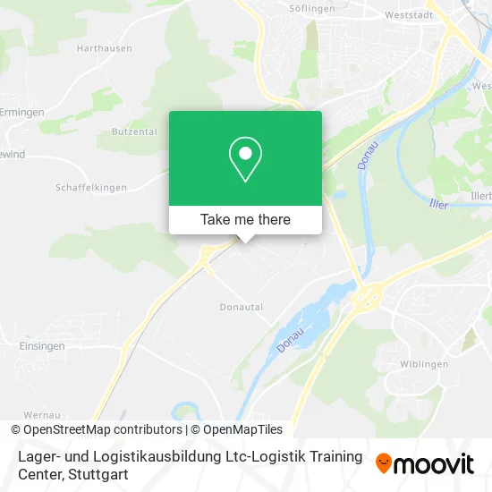 Карта Lager- und Logistikausbildung Ltc-Logistik Training Center