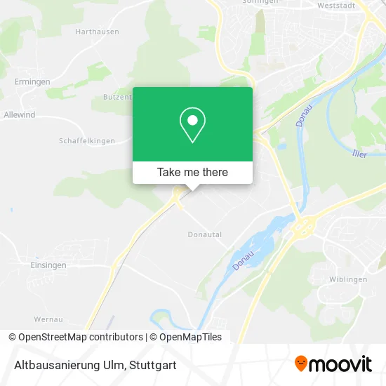 Карта Altbausanierung Ulm