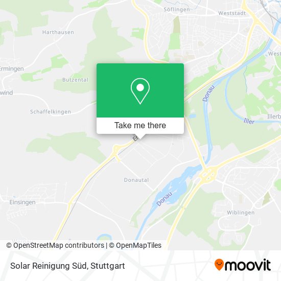 Solar Reinigung Süd map