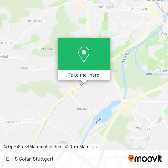 Карта E + S Solar