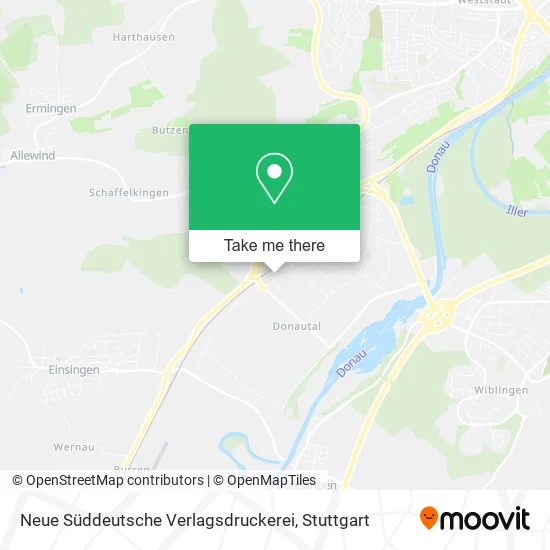 Карта Neue Süddeutsche Verlagsdruckerei
