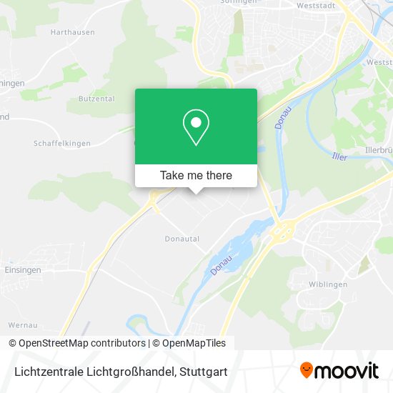 Lichtzentrale Lichtgroßhandel map