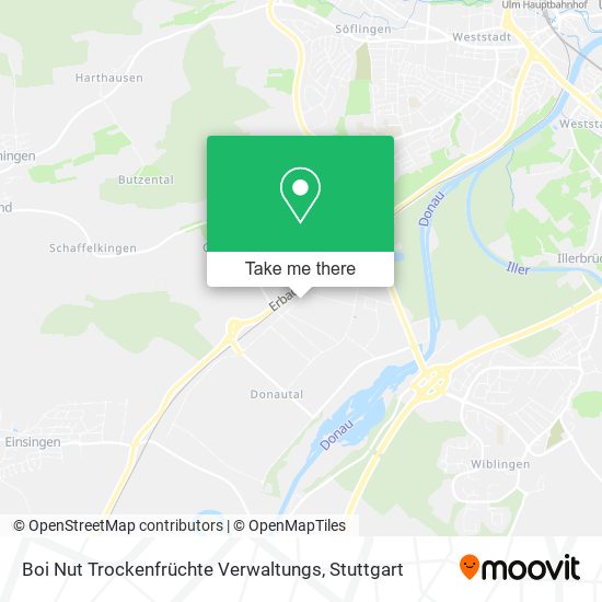 Boi Nut Trockenfrüchte Verwaltungs map