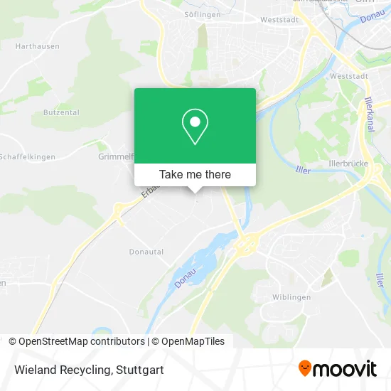Карта Wieland Recycling