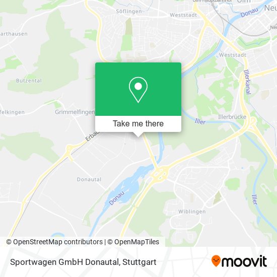 Карта Sportwagen GmbH Donautal