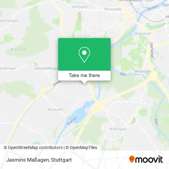 Карта Jasmins Maßagen