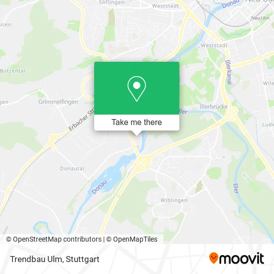 Карта Trendbau Ulm