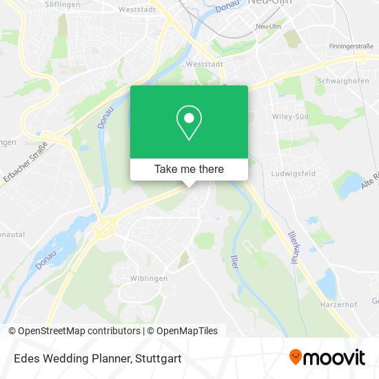 Edes Wedding Planner map