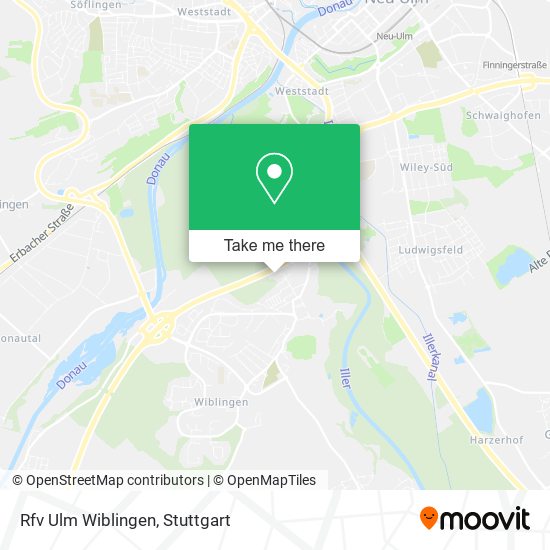 Карта Rfv Ulm Wiblingen