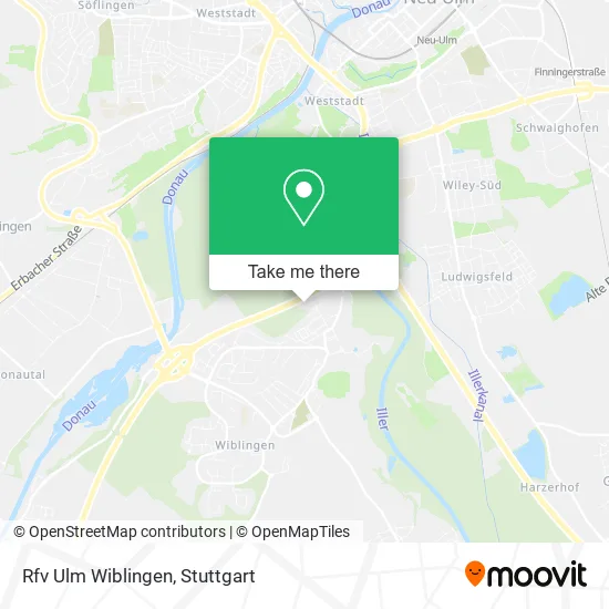 Карта Rfv Ulm Wiblingen