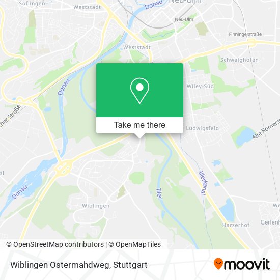 Карта Wiblingen Ostermahdweg