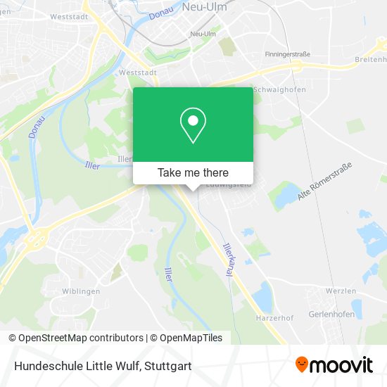 Hundeschule Little Wulf map