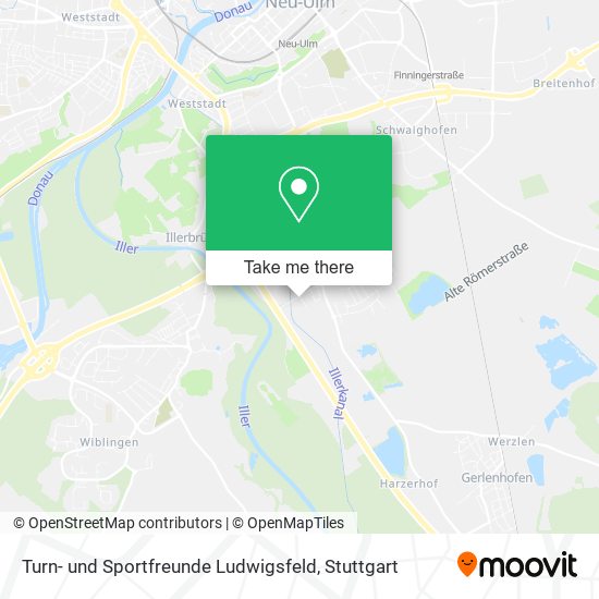Turn- und Sportfreunde Ludwigsfeld map
