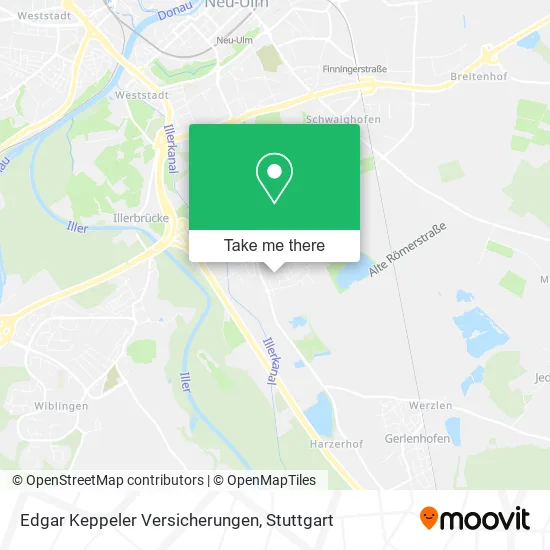 Карта Edgar Keppeler Versicherungen