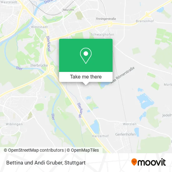 Карта Bettina und Andi Gruber