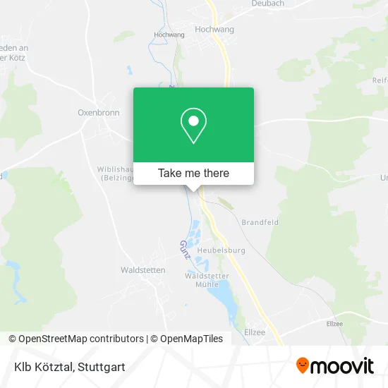 Карта Klb Kötztal