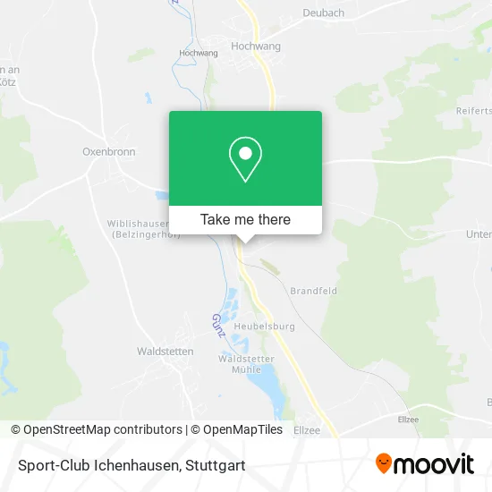 Карта Sport-Club Ichenhausen