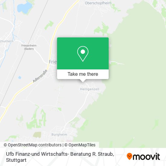 Ufb Finanz-und Wirtschafts- Beratung R. Straub map
