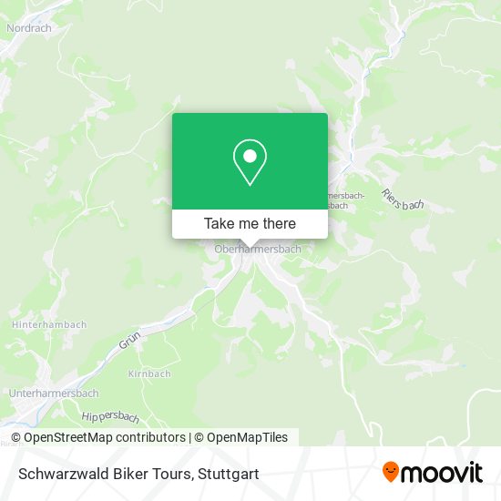 Карта Schwarzwald Biker Tours