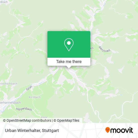Карта Urban Winterhalter