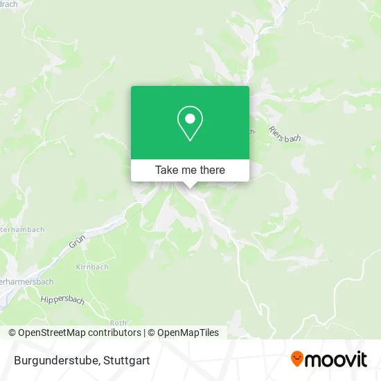 Карта Burgunderstube