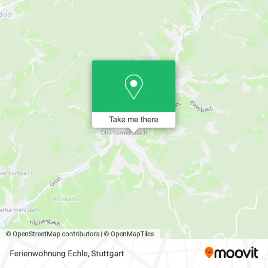 Карта Ferienwohnung Echle