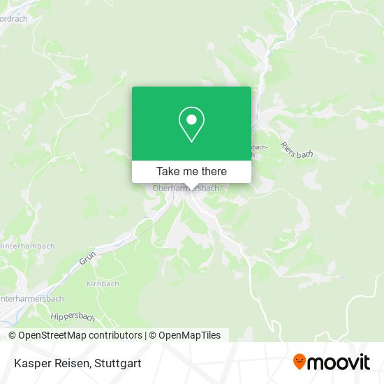 Kasper Reisen map