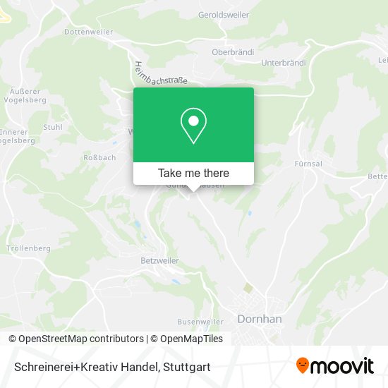 Schreinerei+Kreativ Handel map
