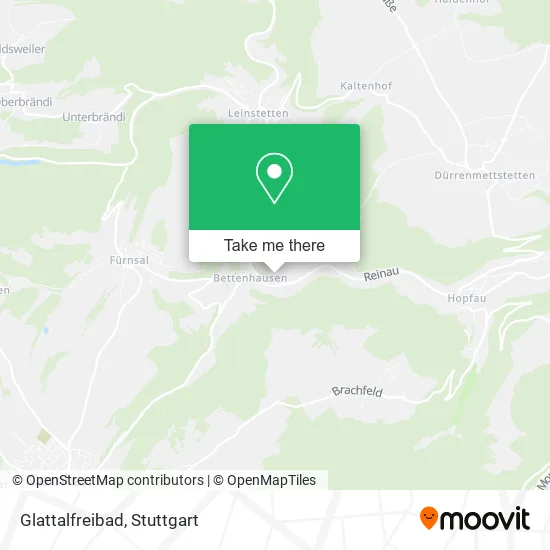 Карта Glattalfreibad
