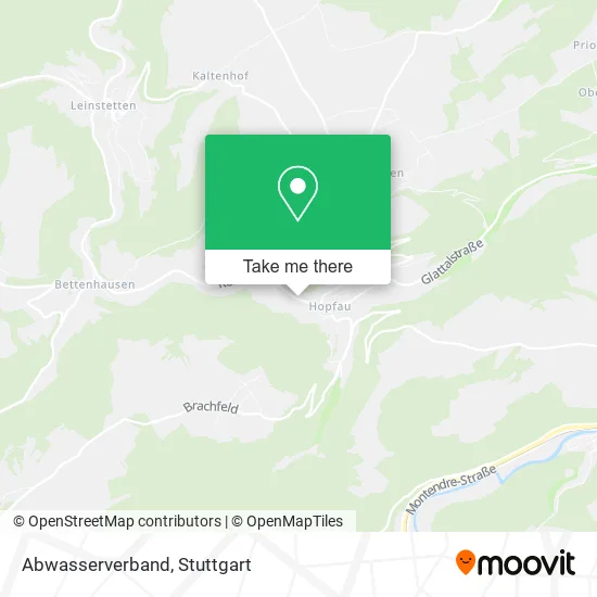 Карта Abwasserverband