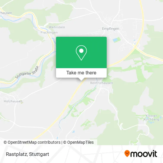 Карта Rastplatz