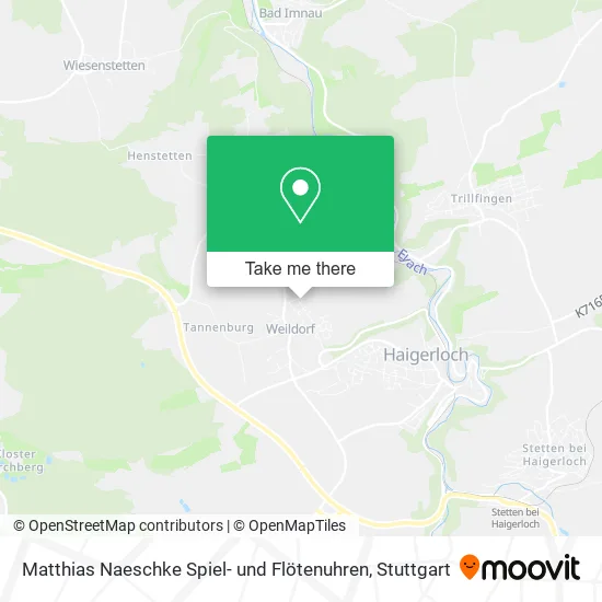 Карта Matthias Naeschke Spiel- und Flötenuhren