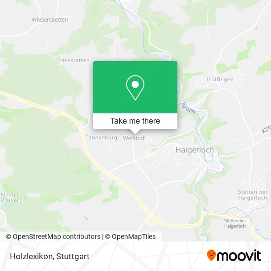 Карта Holzlexikon