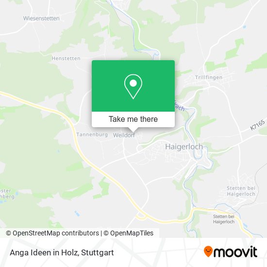 Anga Ideen in Holz map