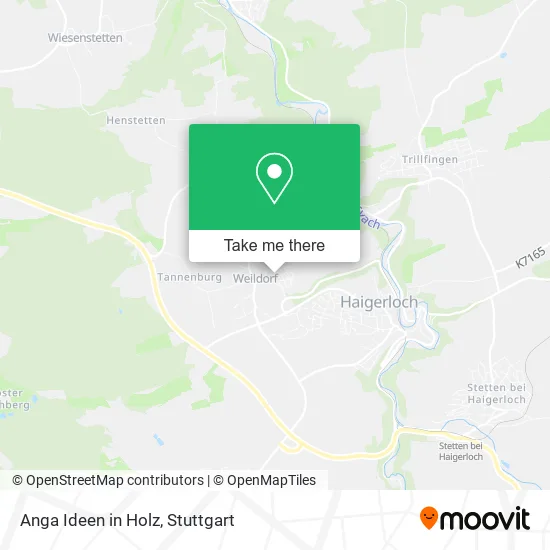 Карта Anga Ideen in Holz