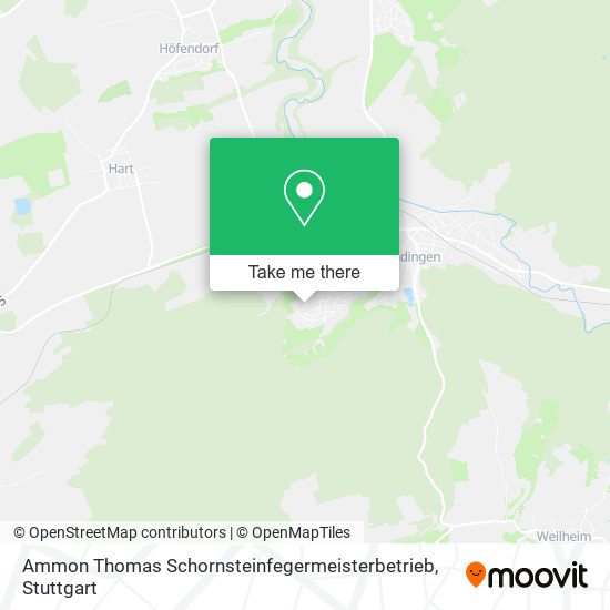 Карта Ammon Thomas Schornsteinfegermeisterbetrieb